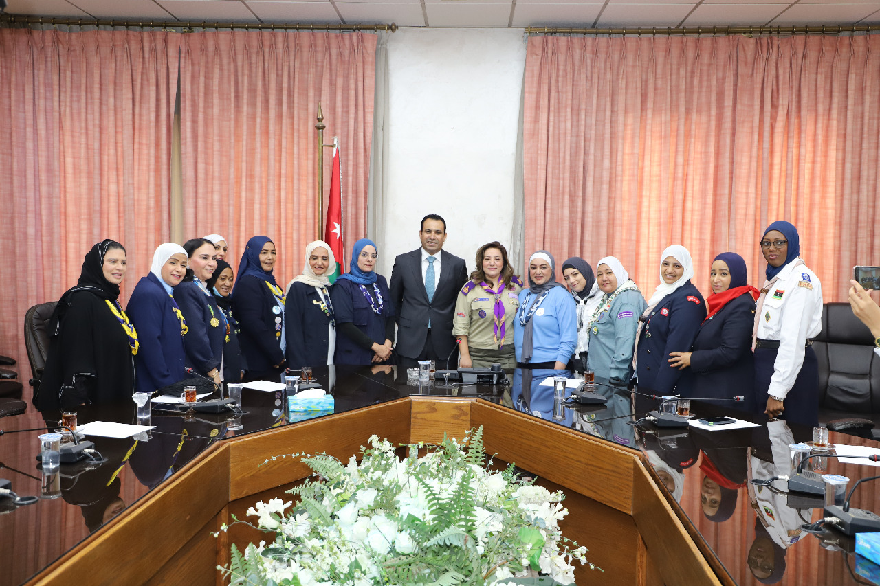 العجارمة يستقبل رؤساء الوفود المشاركة في