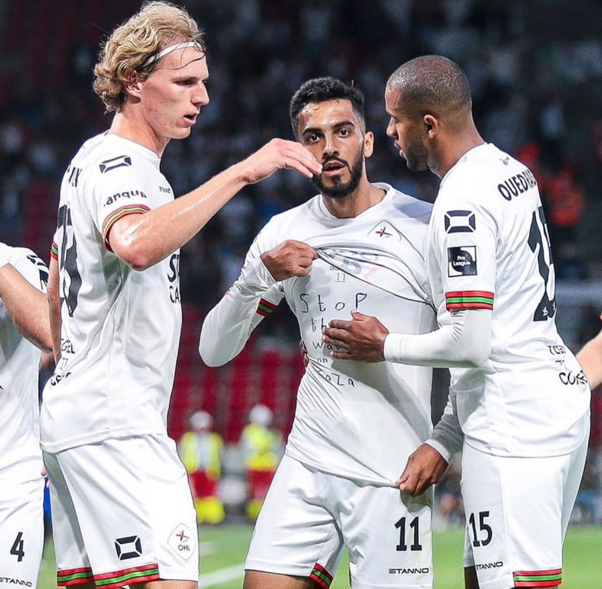 من بلجيكا.. النجم التعمري يتضامن مع