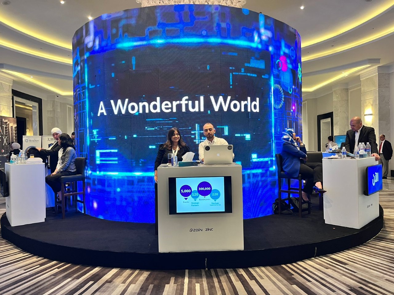 زين راعي الاتصالات الحصري لمؤتمر ومعرض