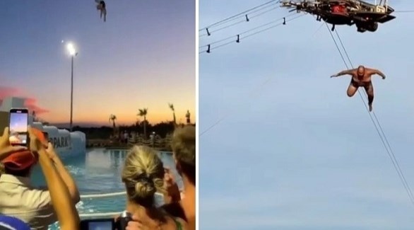 أسمن مغامر في العالم يمارس رياضة