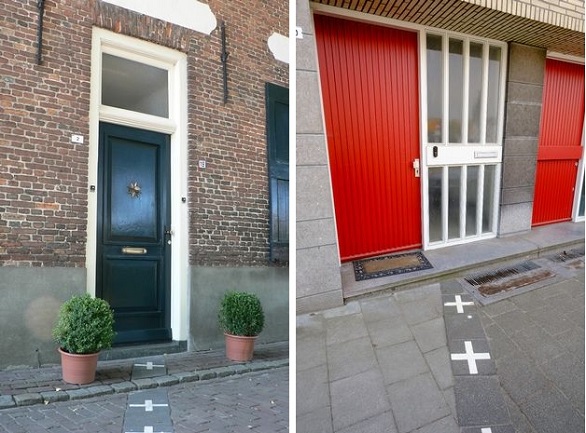 مدينة غريبة تقسمها حدود بين بلدين