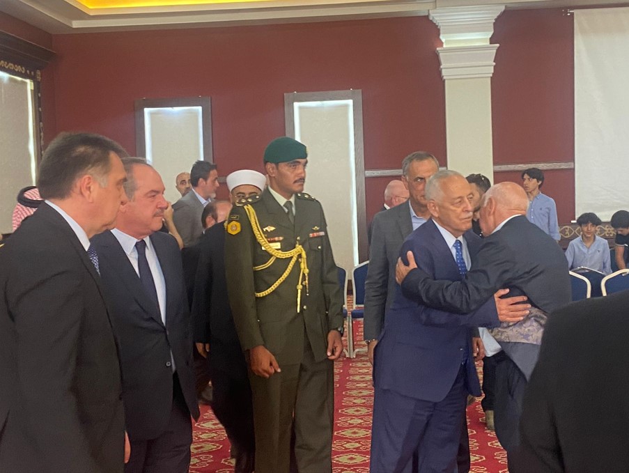 مندوبا عن الملك.. العيسوي يعزي الشركس