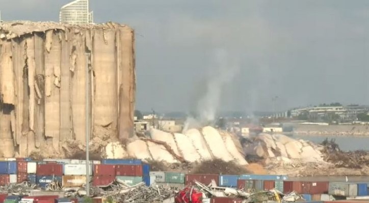 انهيار جزء جديد من الجهة الشمالية