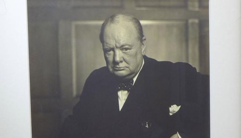 سرقة صورة الحرب الشهيرة لونستون تشرشل