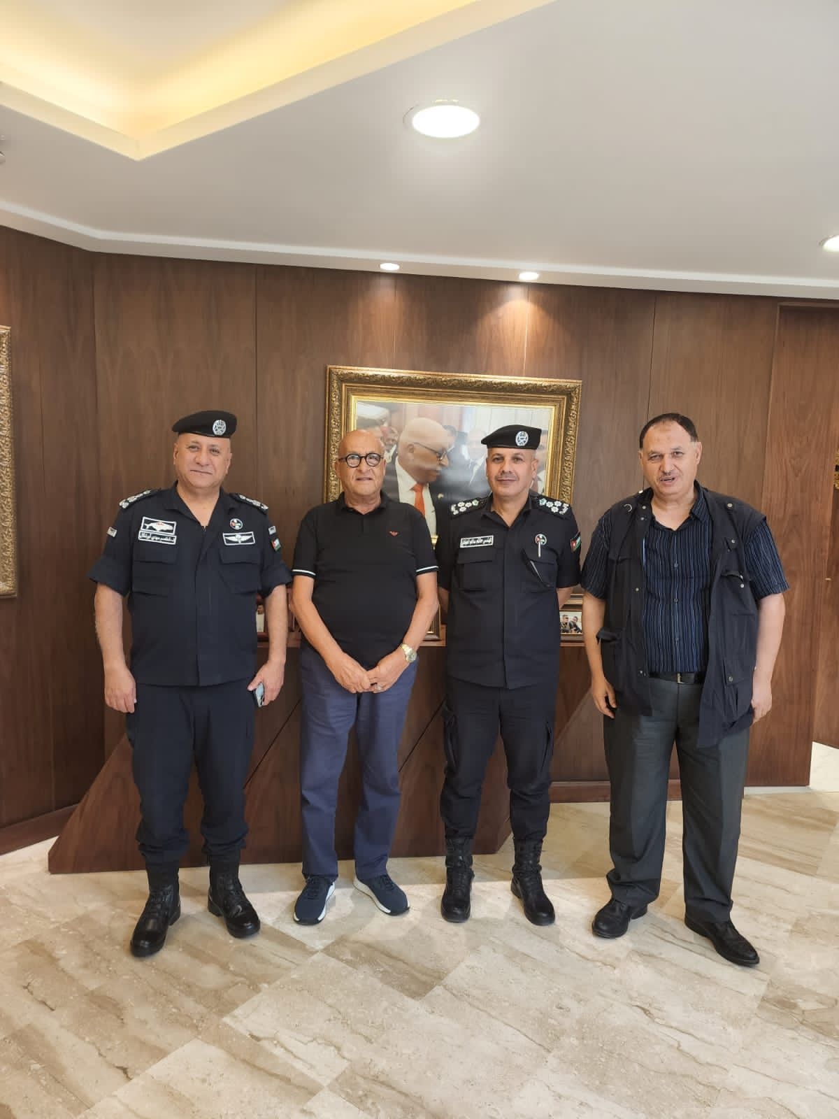 دراسة لإنشاء مركز أمني ودفاع مدني