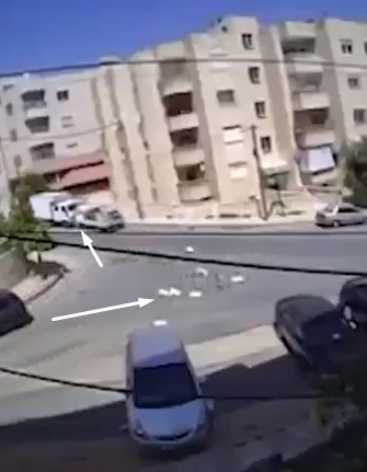 هذا الحادث في العاصمة عمان (فيديو)