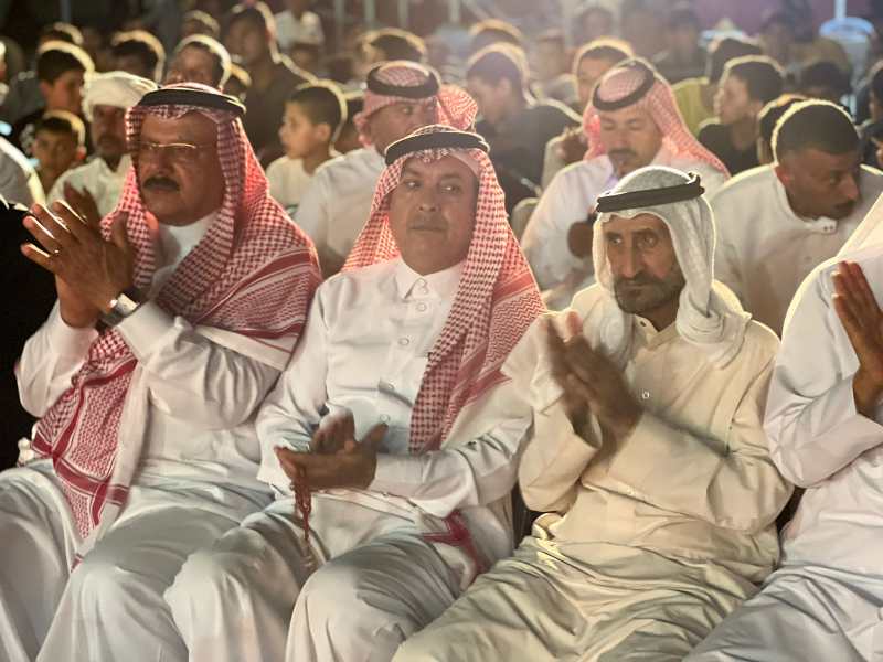 افتتاح مهرجان الخالدية للشعر الشعبي والنبطي