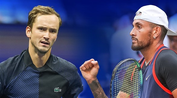 ميدفيديف يواجه كيريوس بدور 16 في