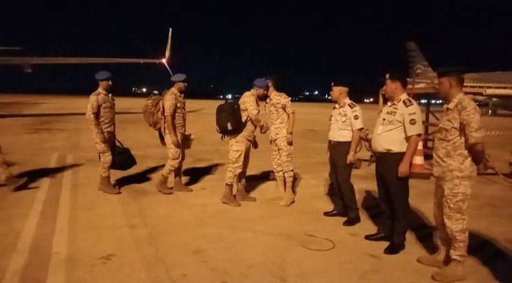 وصول مرتبات وحدة الإسناد الأرضي مالي4