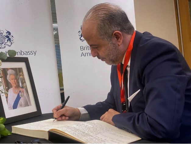 الشيخ محمد صالح الوريكات العدوان يزور