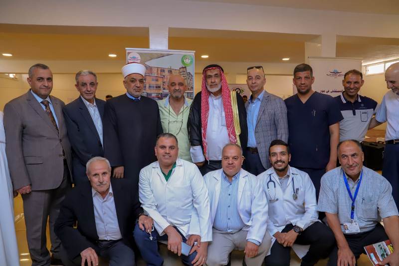 معالجة 400 مريضا بذات راس والطيبة