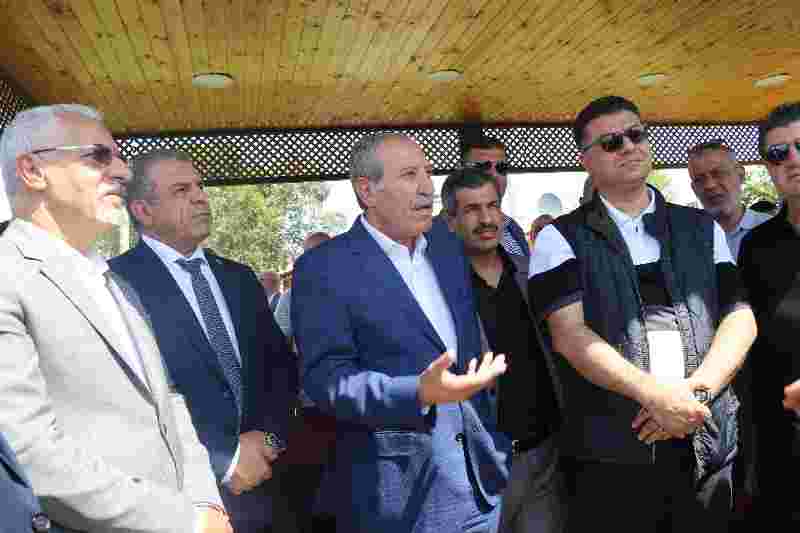 الحنيفات يفتتح محطة وادي الريان الزراعية