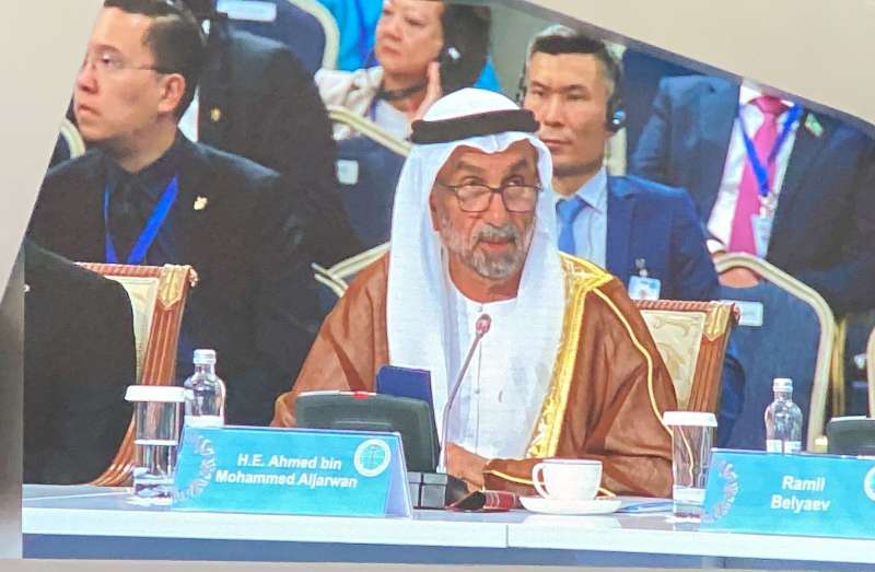 الجروان يترأس وفد المجلس العالمي للتسامح