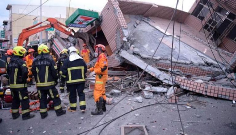 توابع زلزال تايوان.. هزات ارتدادية عنيفة