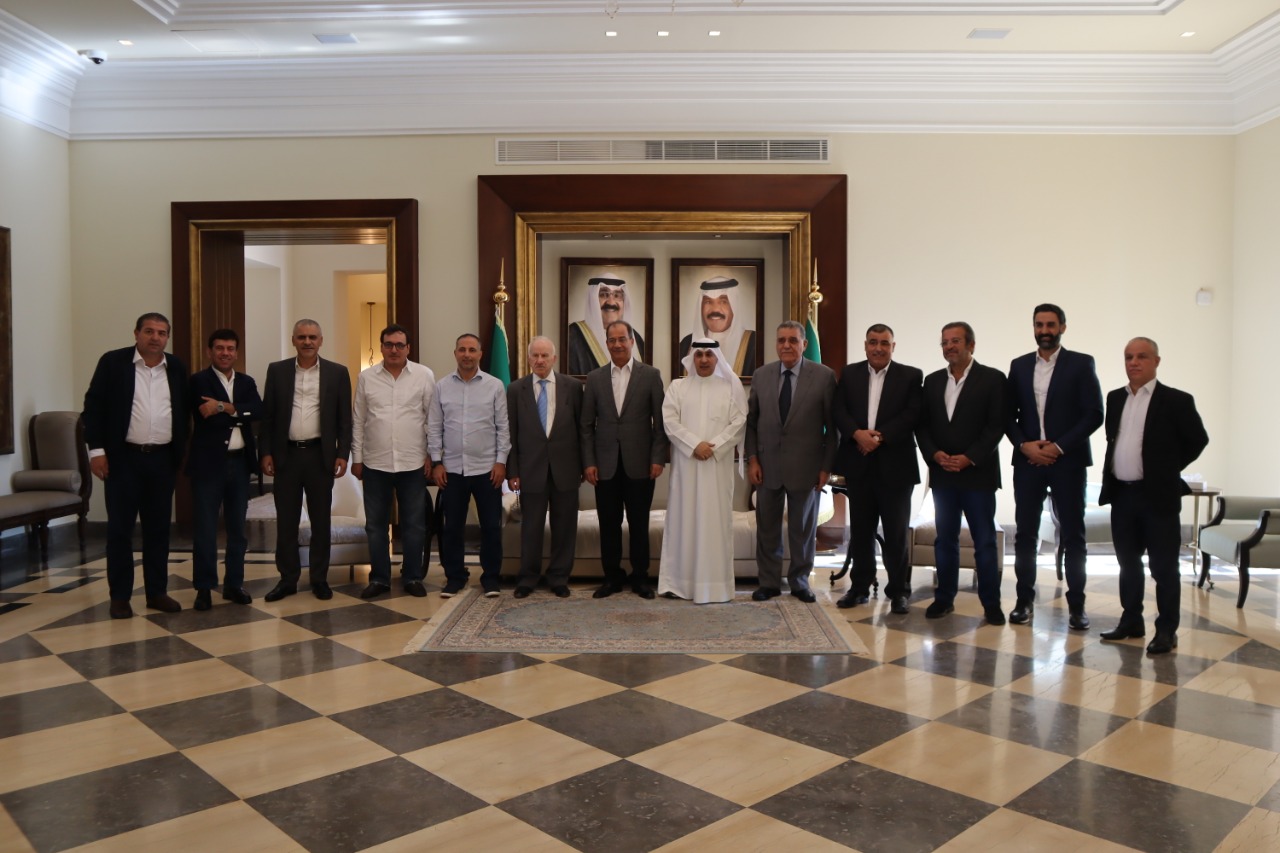 بيت الكويت يجمع الديحاني بالصحفيين الاردنيين