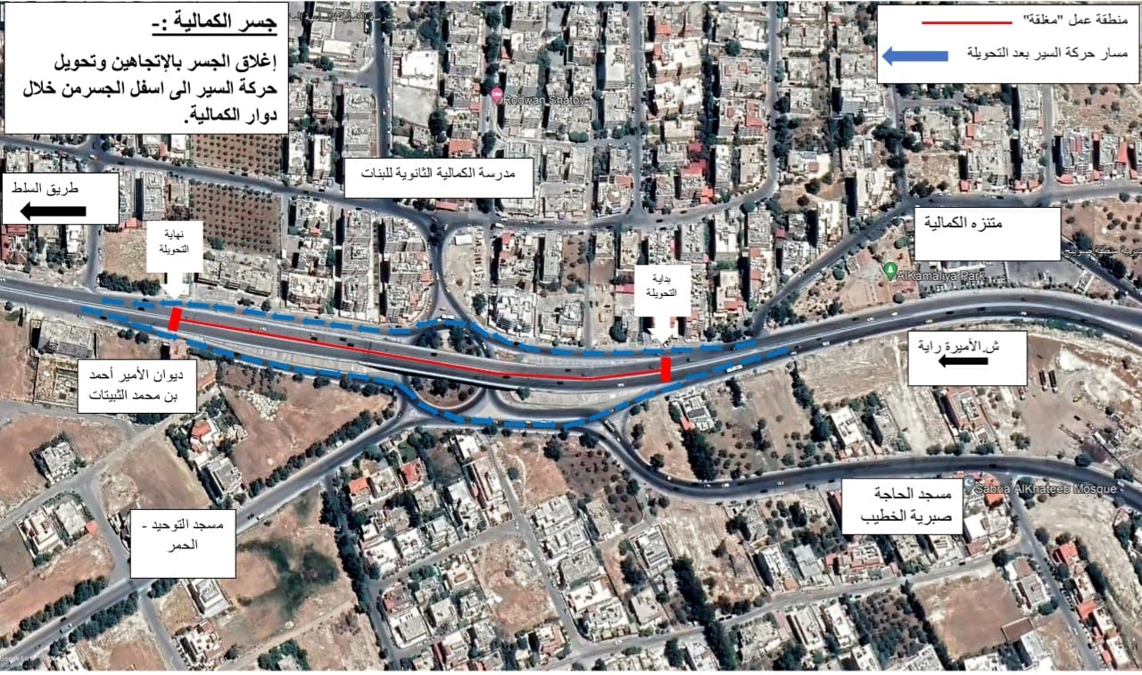 الأشغال: البدء بأعمال صيانة فواصل التمدد