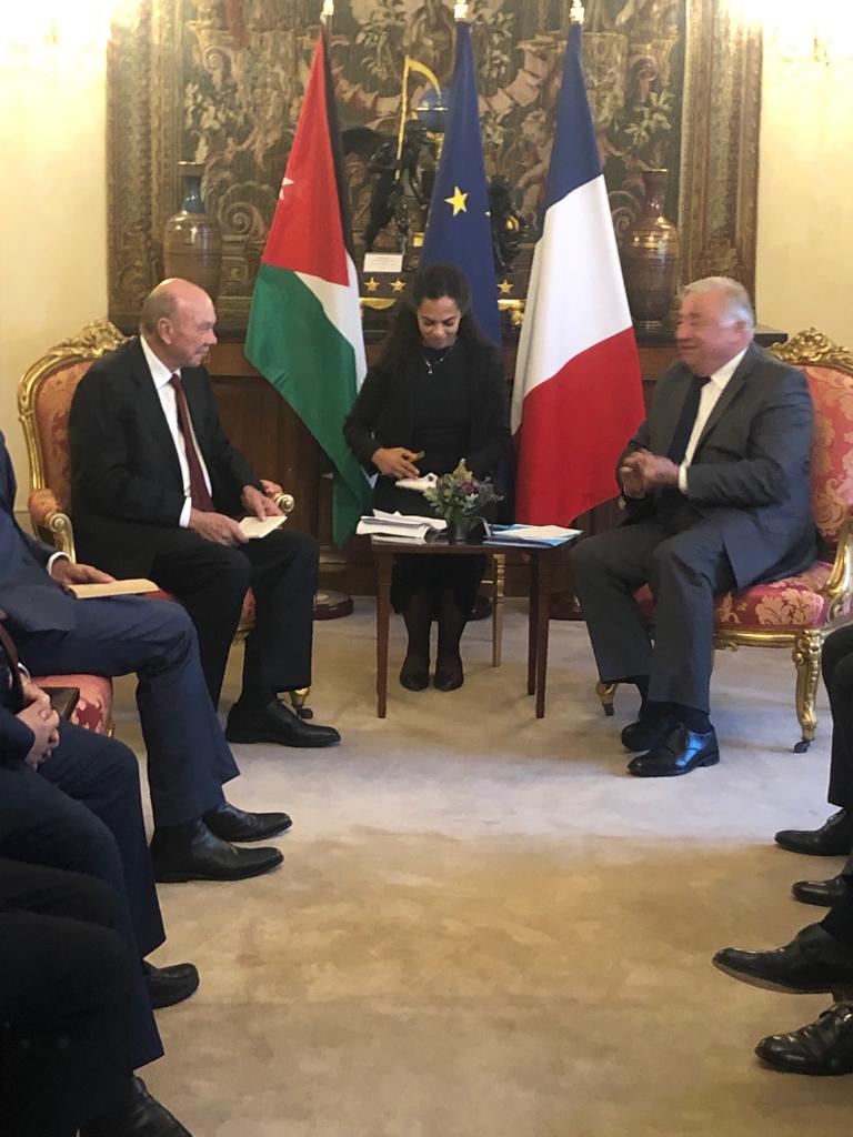 مباحثات اردنية فرنسية لتعزيز التعاون المشترك