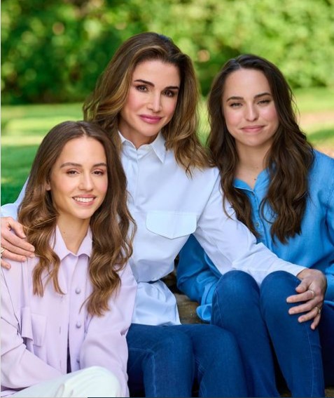 أعز صديقتين على الملكة رانيا