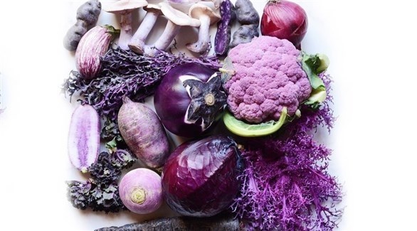 الأغذية البنفسجية لمكافحة الأمراض وشيخوخة البشرة