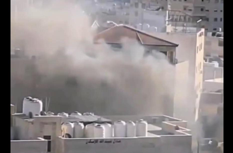 إصابة شخص بحريق شقة في عمان