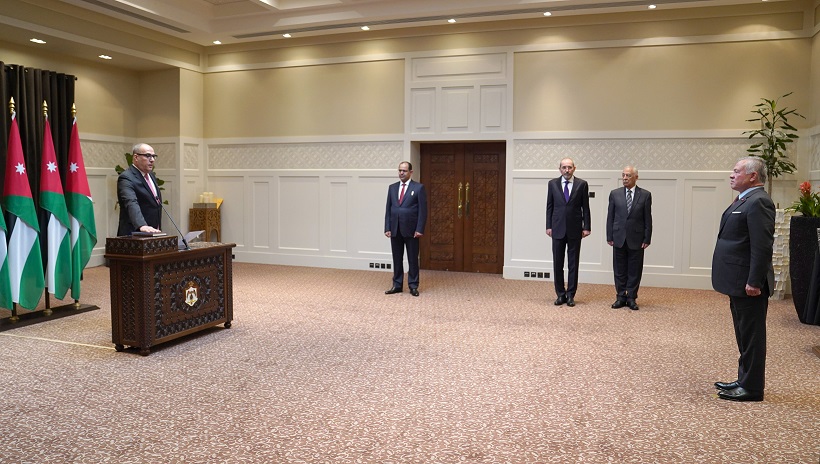 السفير عدلي الخالدي يؤدي اليمين أمام