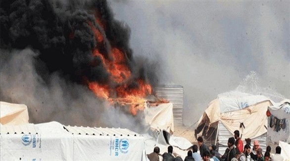 لبنان: تشريد 100 عائلة جراء حريق