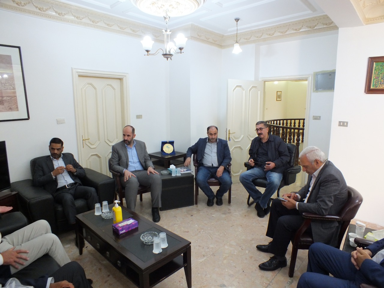 نقابتي الصحفيين والمهندسين تؤكدان دعم الاعمار