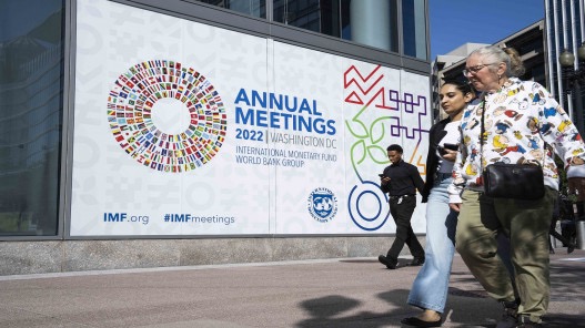 اجتماعات صندوق النقد والبنك الدوليين تبدأ