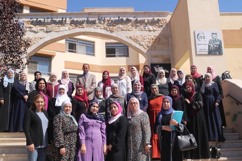 عجلون: حطين الاساسية المختلطه تحتفل بيوم