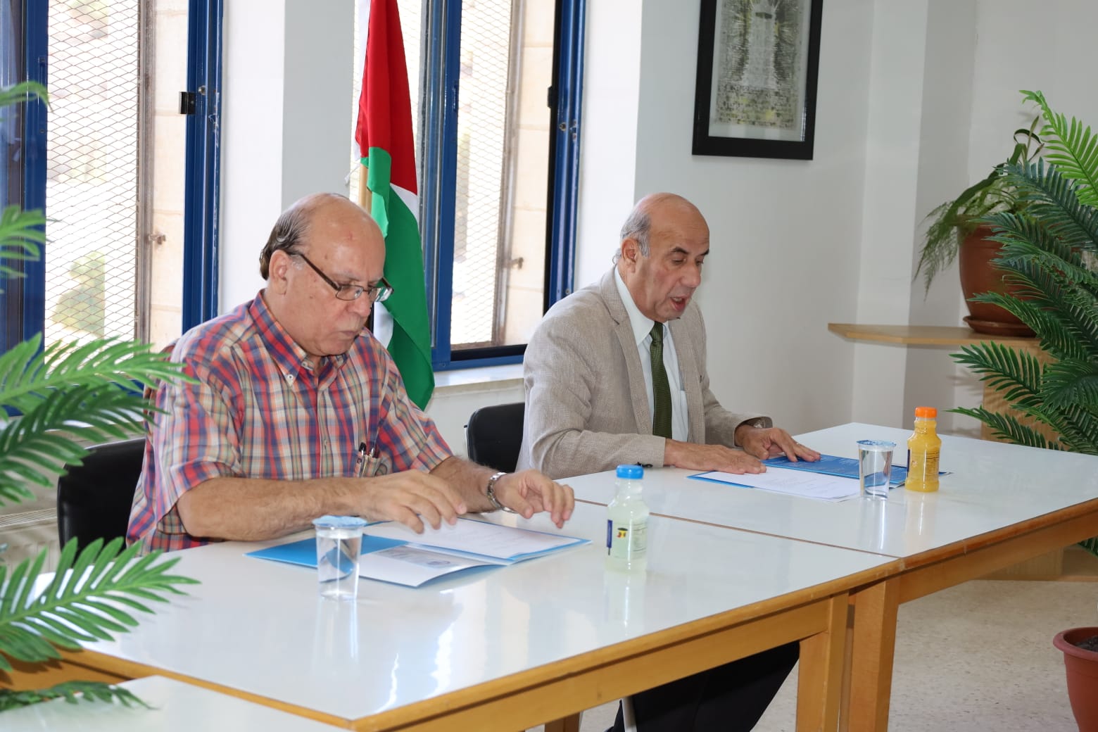 رئيس جامعة فيلادلفيا : المكتبات واحة