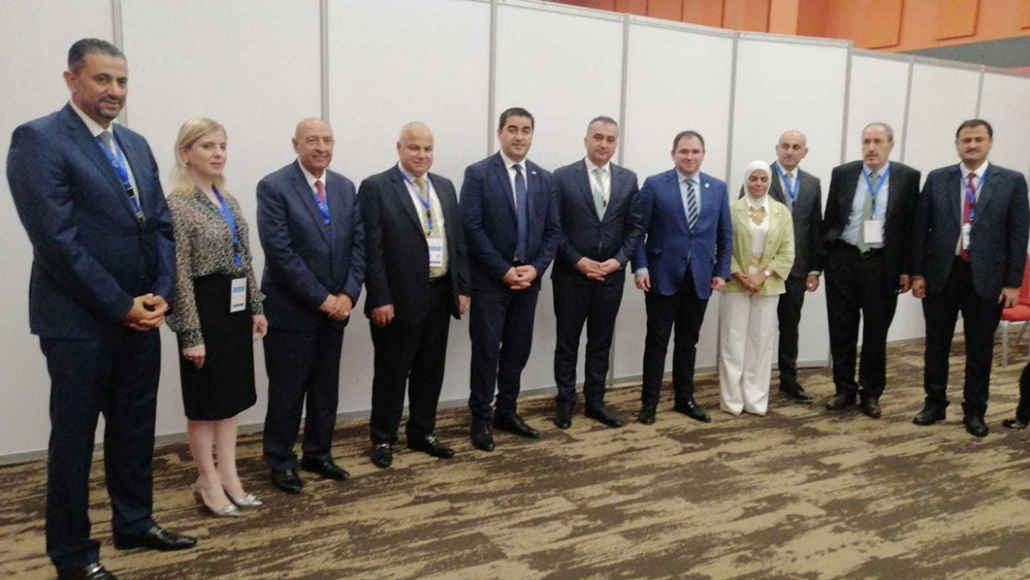 الوفد النيابي الأردني يلتقي الوفدين الصربي