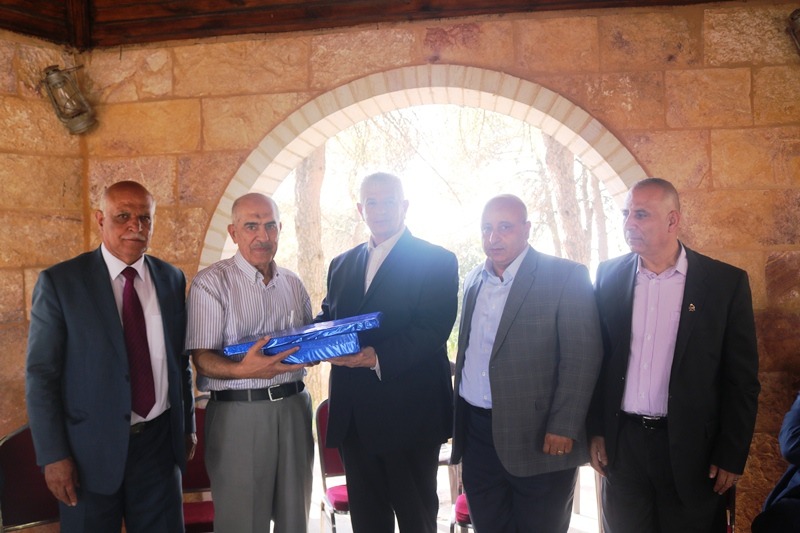 فعاليات عجلونية تكرم المهندس سليم حمدان