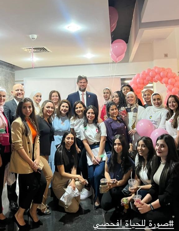 الأردني الكويتي ينظم حملة التوعية بسرطان