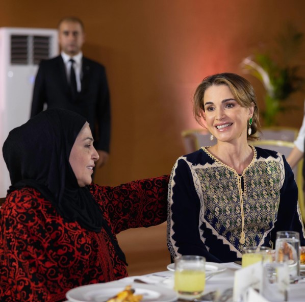 الملكة رانيا: شكرا لأخواتي اللي التقيت