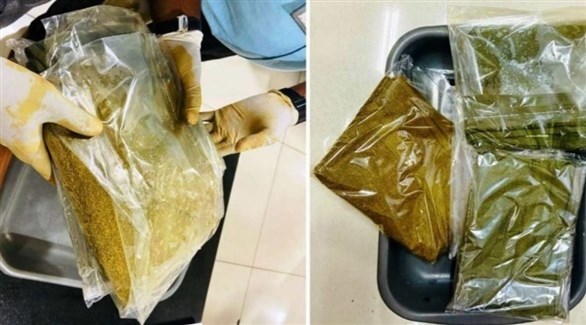 ضبط رجل يهرّب مناشف منقوعة في