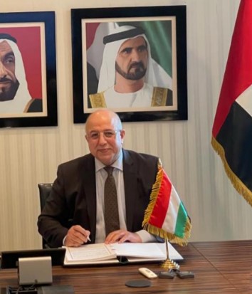 نفاع عميدا للسلك الدبلوماسي لدى الامارات