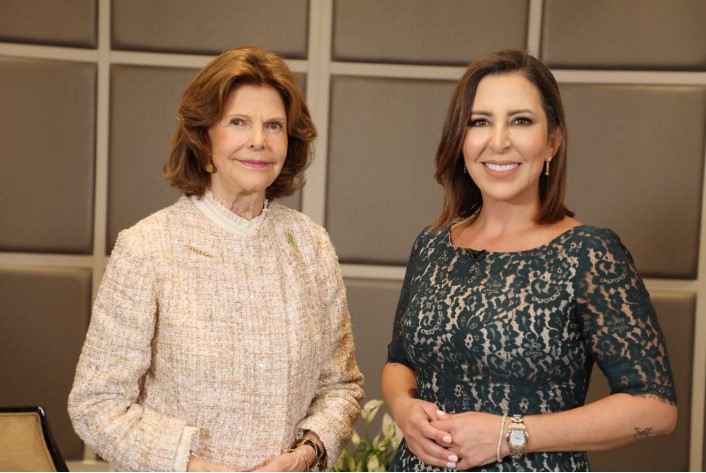 الزميلة غادة سابا تجري مقابلة مع