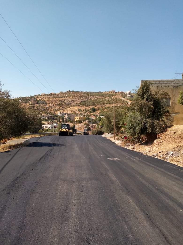 انجاز المرحلة الخامسة من اعمال البنية