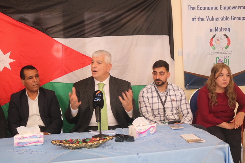 عضيبات يرعى حفل اختتام مشروع التمكين