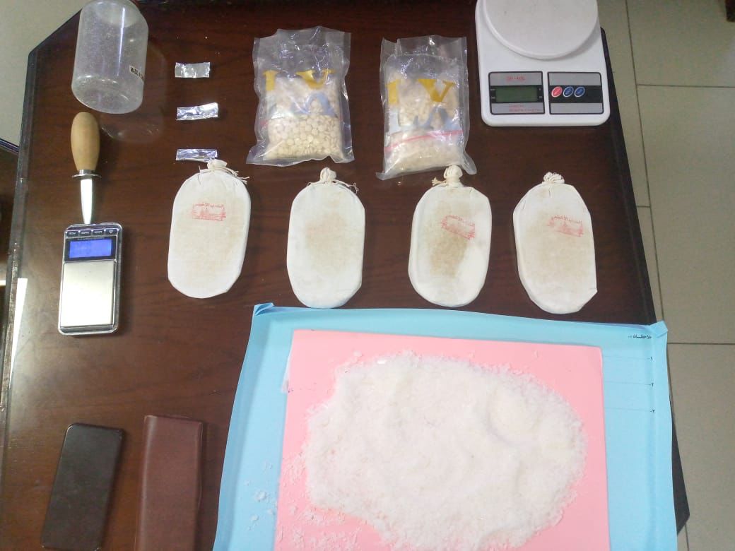 القبض على تاجري للمخدرات في اربد