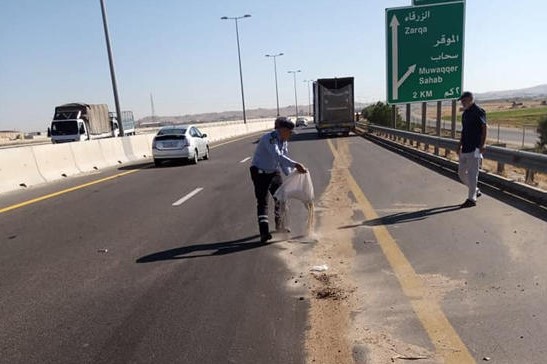 تحويل مؤقت للسير في شارع 100