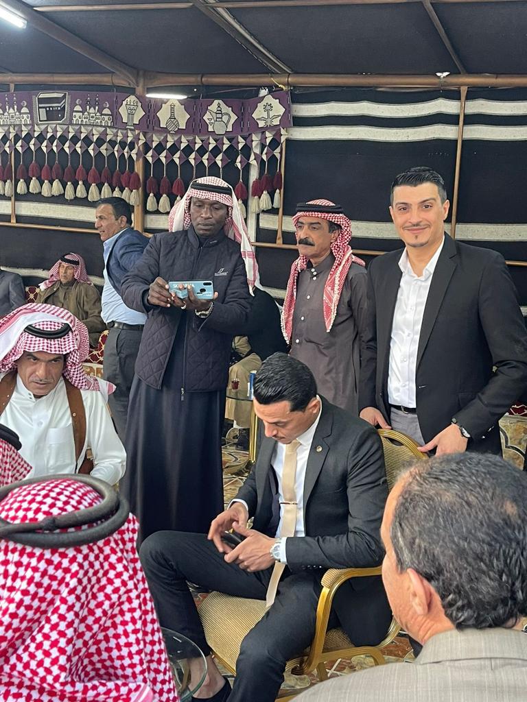 العين سعود العدوان طلب والشيخ طراد