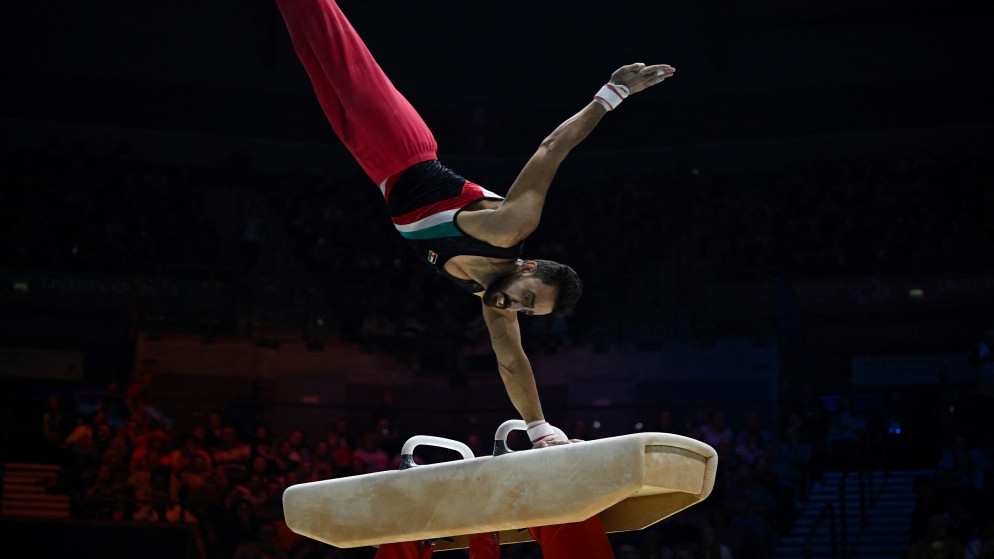 الأردني أبو السعود أول عربي يحرز