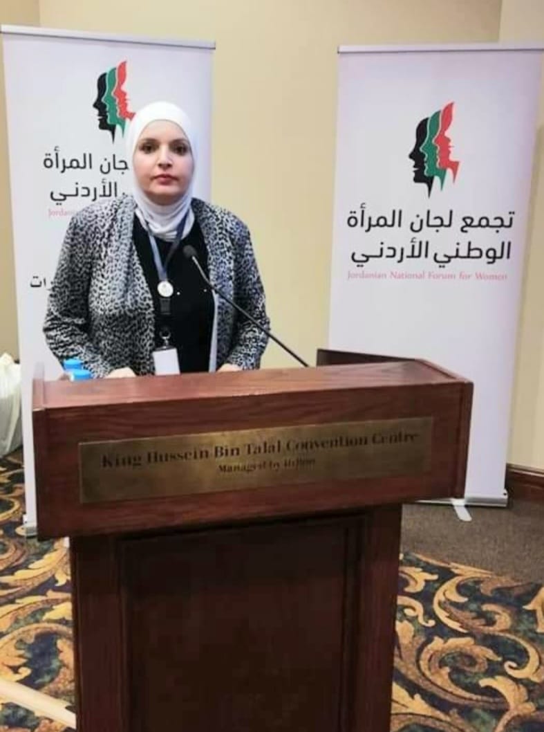 ميسون المبيضين مقررة لتجمع لجان المرأة