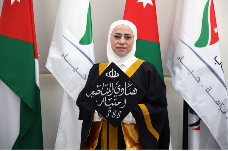 هنادي محمود المناصير.. مبارك الامتياز