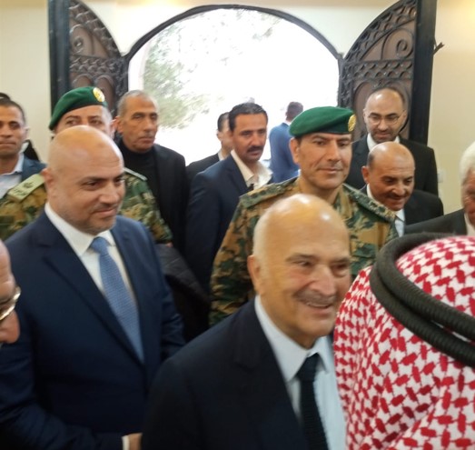 الأمير الحسن في دارة عشيرة العربيات