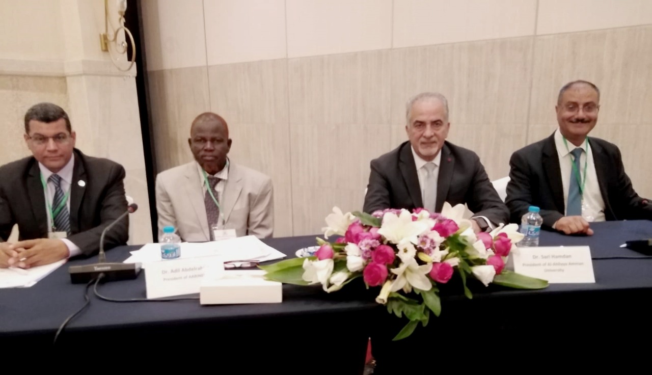 أ.د.حمدان يفتتح المؤتمر 15 لإتحاد مؤسسات