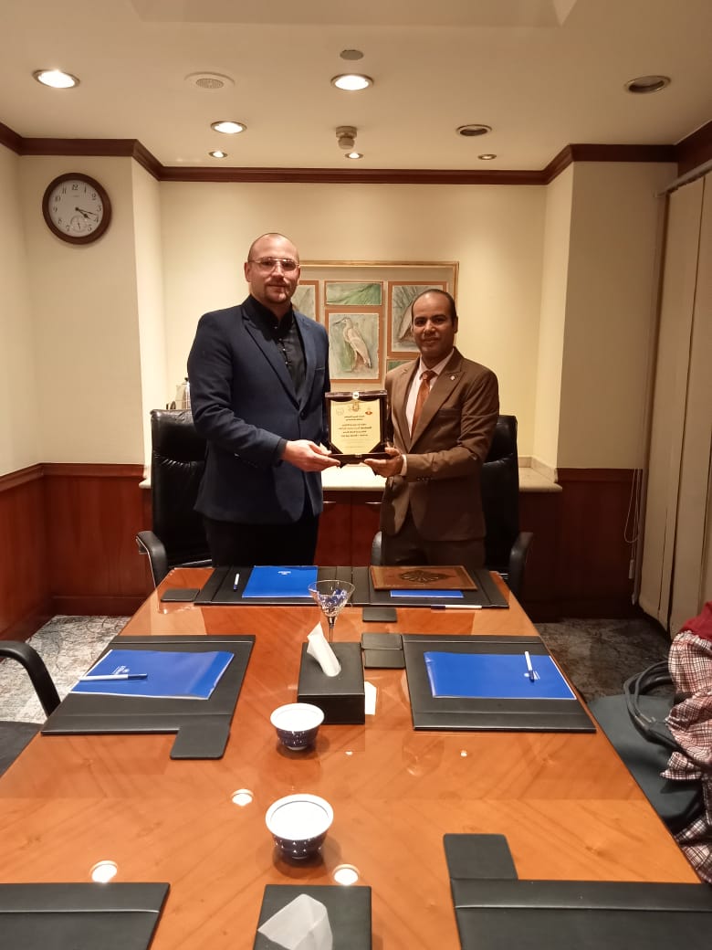 تكريم المهندس الأردني امجد شركس في