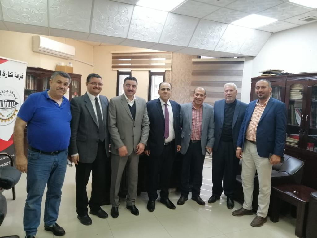 بني هاني يستقبل المهنئين للجنة ادارة