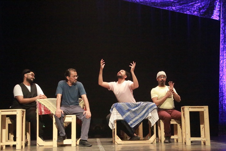 مسرحية كافي السعودية تعالج قضايا العالم